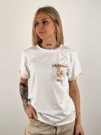 t-shirt taschino ricamo vista frntale