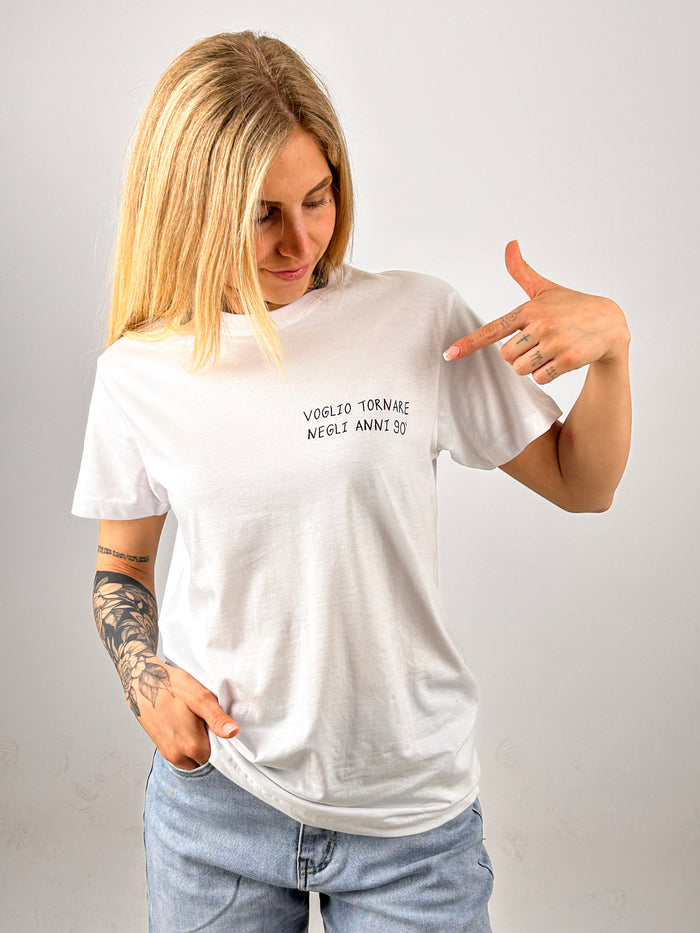 T-shirt Hangard Lab "Voglio tornare negli anni 90"