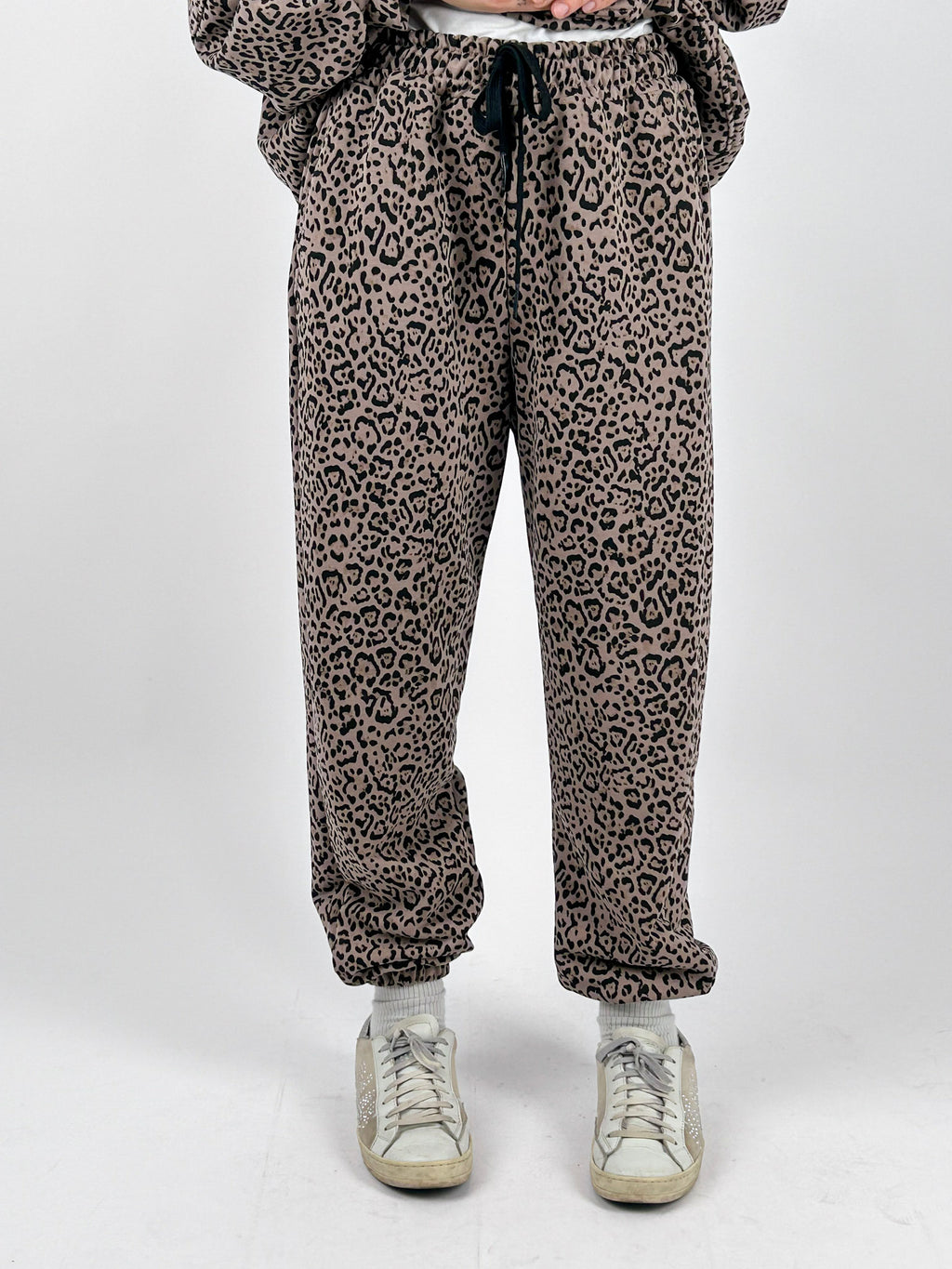 Tuta Leo animalier, pantalone frontale